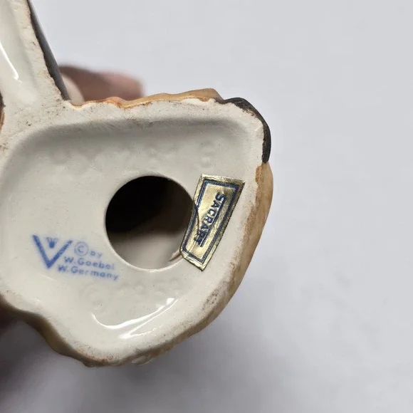 Goebel Sacrart Shepherd HX 281 G Nativity Figurine W Germany Decor Vintage 1958 - Picture 8 of 9